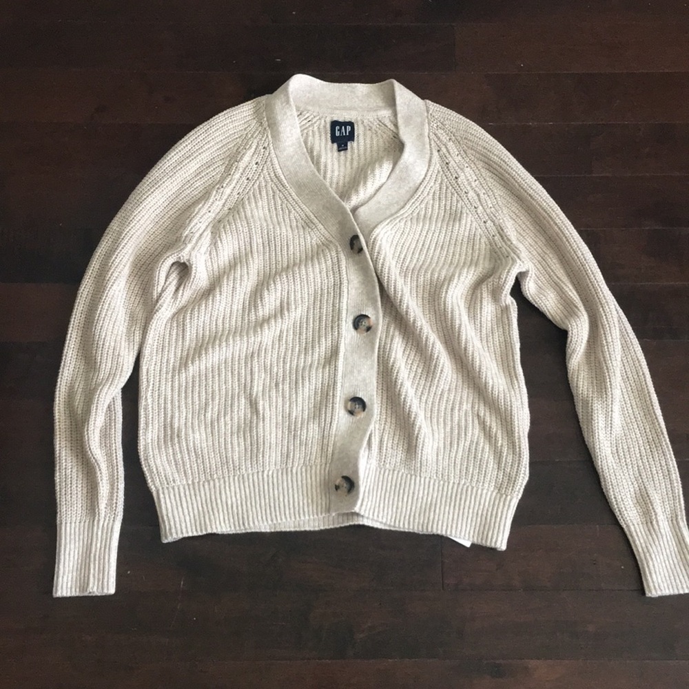 Tan Cardigan from GAP/Old Navy